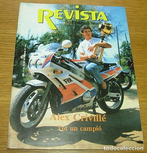 Coleccionismo de Revistas y Peri&oacute;dicos: Revista del Diari de Tarragona n&ordm; 178 ALEX CRIVILLE Portada+4 Pgs 1989 GIMN&Agrave;STIC DE TARRAGONA ZENITH
