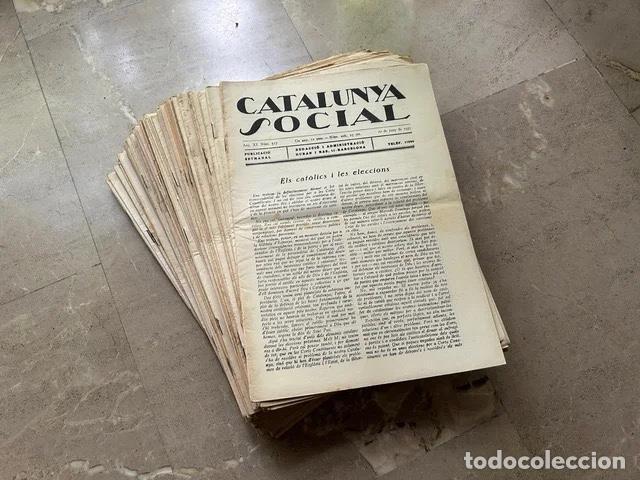 Coleccionismo de Revistas y Peri&oacute;dicos: Revista CATALUNYA SOCIAL LOTE 1931-1936