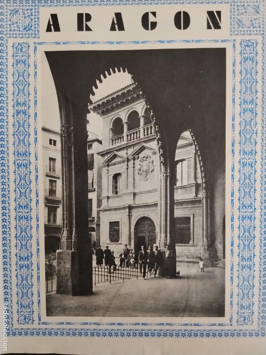 Coleccionismo de Revistas y Peri&oacute;dicos: ARAGON ARAGONESES MA&Ntilde;OS 2 HOJAS A&Ntilde;O REVISTA 1931-1932