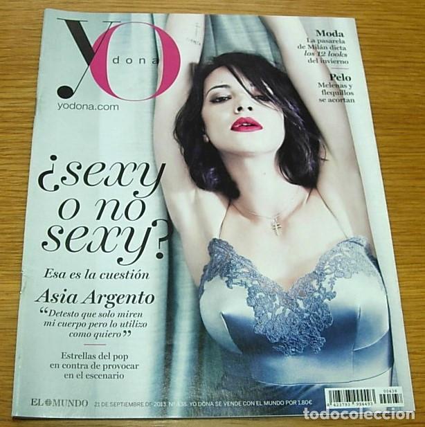 Coleccionismo de Revistas y Peri&oacute;dicos: Revista Yo Dona n&ordm; 438 ASIA ARGENTO Portada + 6 P&aacute;ginas 2013 Excelente