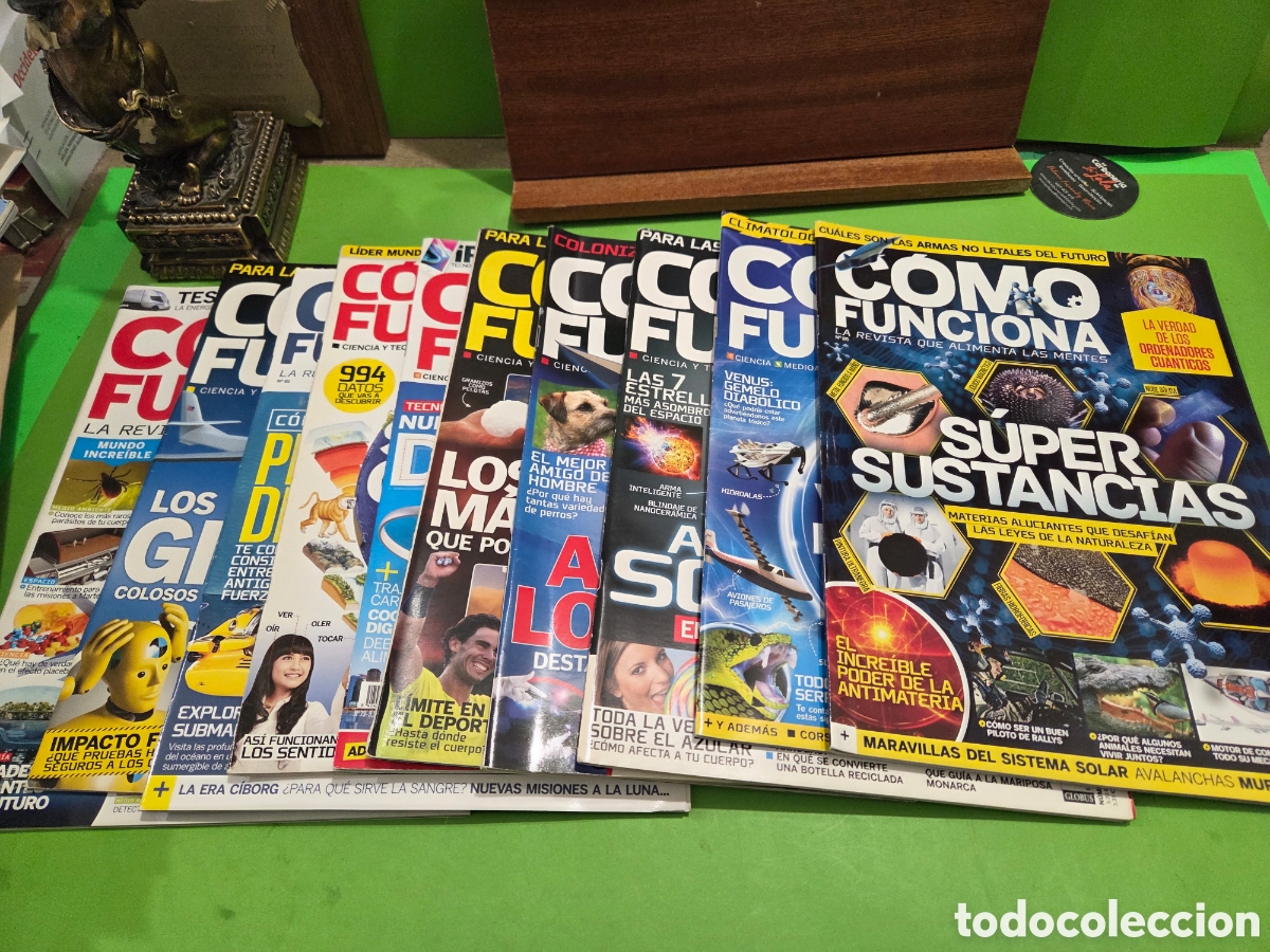 Coleccionismo de Revistas y Peri&oacute;dicos: LOTE DE 10 REVISTAS...&rdquo;&rdquo;C&Oacute;MO FUNCIONA&rdquo;&rdquo;...N&deg; 42.49.54.55.62.64.73.74.81.86..