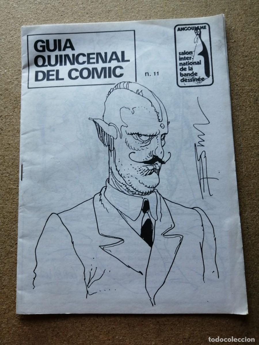 Coleccionismo de Revistas y Peri&oacute;dicos: GUIA QUINCENAL DEL COMIC (NUMERO 11)