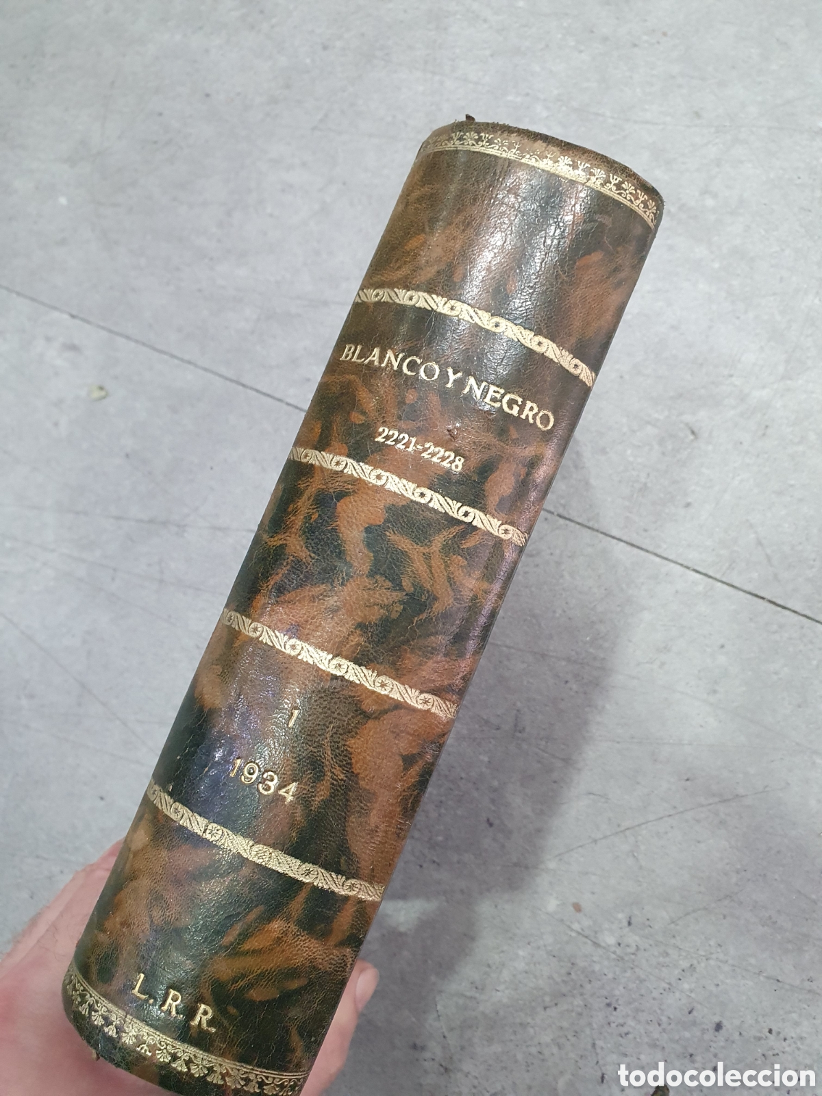 Coleccionismo de Revistas y Peri&oacute;dicos: Revista Blanco y Negro. Tomo a&ntilde;o 1934. N&uacute;meros del 2221 al 2228. (L98)