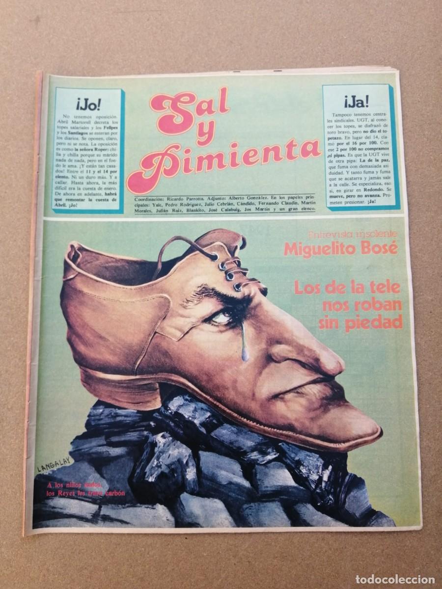 Coleccionismo de Revistas y Peri&oacute;dicos: SAL Y PIMIENTA. SUPLEMENTO DE LA REVISTA INTERVIU