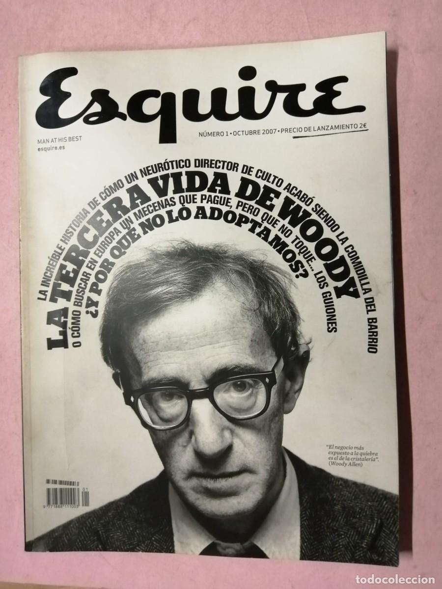 Coleccionismo de Revistas y Peri&oacute;dicos: REVISTA ESQUIRE (NUMERO 1) WOODY ALLEN