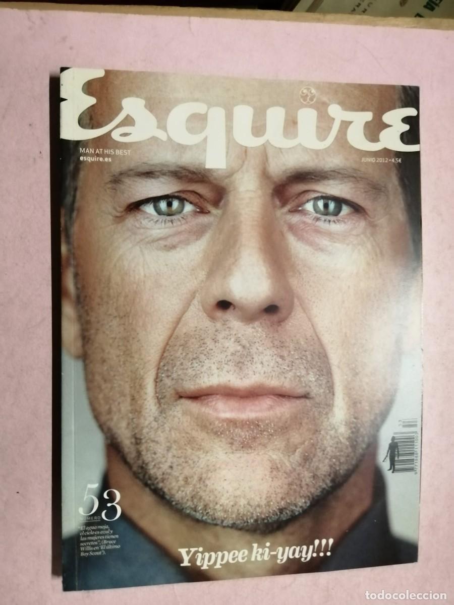 Coleccionismo de Revistas y Peri&oacute;dicos: REVISTA ESQUIRE (NUMERO 4) BRUCE WILLIS