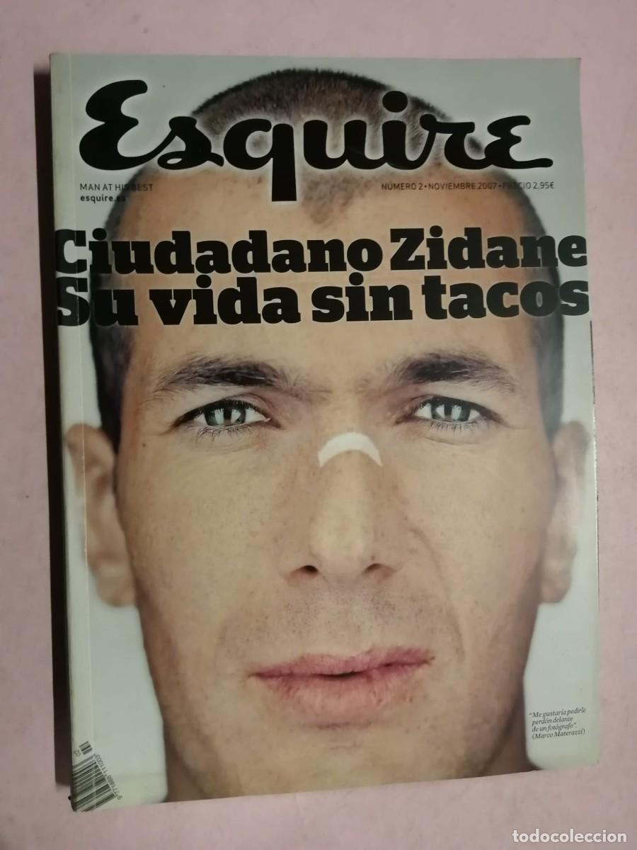 Coleccionismo de Revistas y Peri&oacute;dicos: REVISTA ESQUIRE (NUMERO 2) ZINEDINE ZIDANE