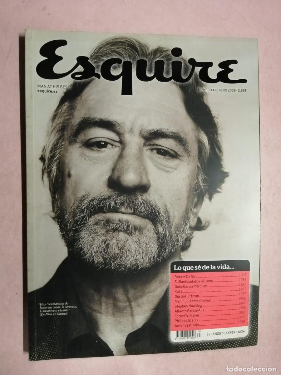 Coleccionismo de Revistas y Peri&oacute;dicos: REVISTA ESQUIRE (NUMERO 4) ROBERT De NIRO