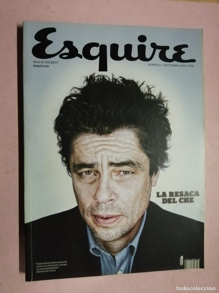 Coleccionismo de Revistas y Peri&oacute;dicos: REVISTA ESQUIRE (NUMERO 11) BENICIO DEL TORO