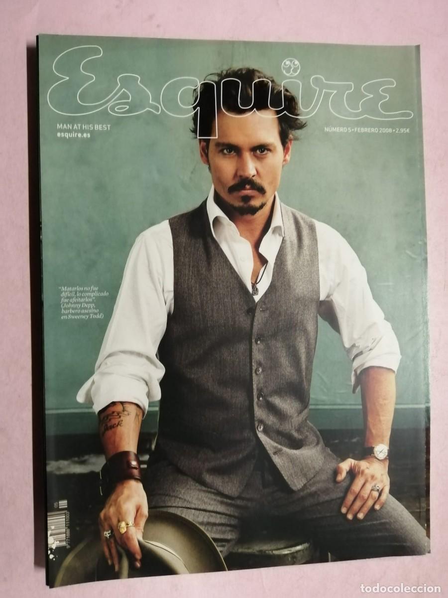 Coleccionismo de Revistas y Peri&oacute;dicos: REVISTA ESQUIRE (NUMERO 5) JOHNNY DEPP