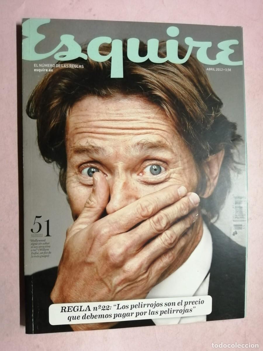 Coleccionismo de Revistas y Peri&oacute;dicos: REVISTA ESQUIRE (NUMERO 51) WILLEM DAFOE
