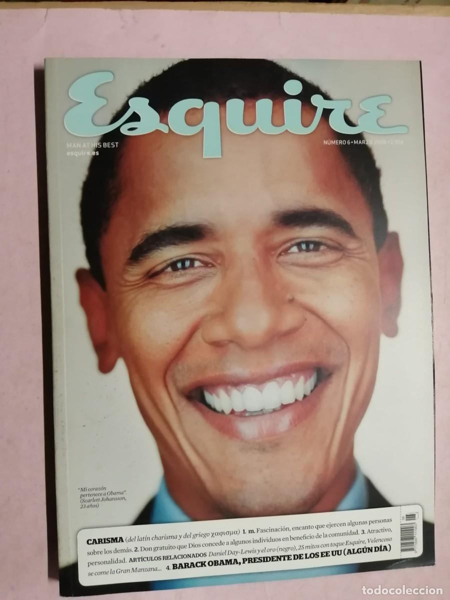Coleccionismo de Revistas y Peri&oacute;dicos: REVISTA ESQUIRE (NUMERO 6) BARAK OBAMA
