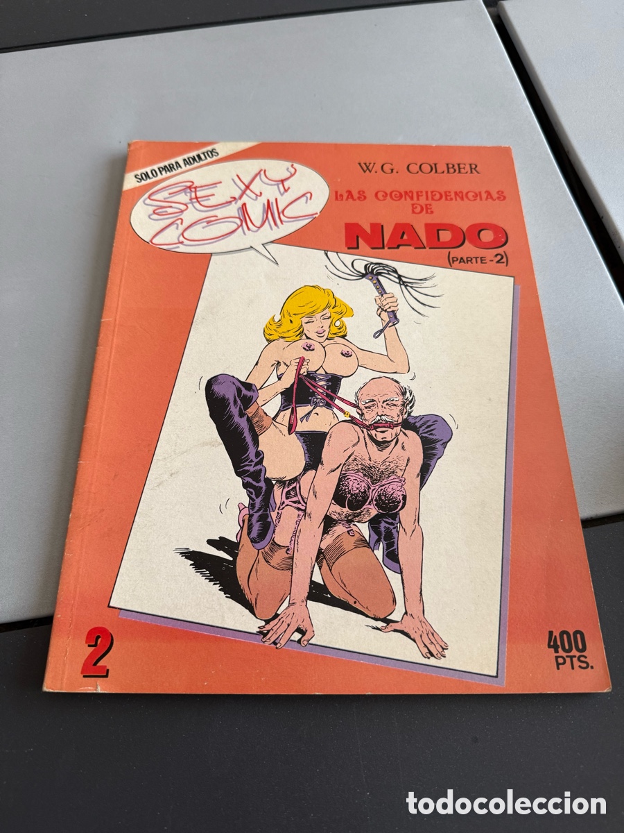 Coleccionismo de Revistas y Peri&oacute;dicos: SEXY C&Oacute;MIC. Las Confidencias de Nado ( parte 2).