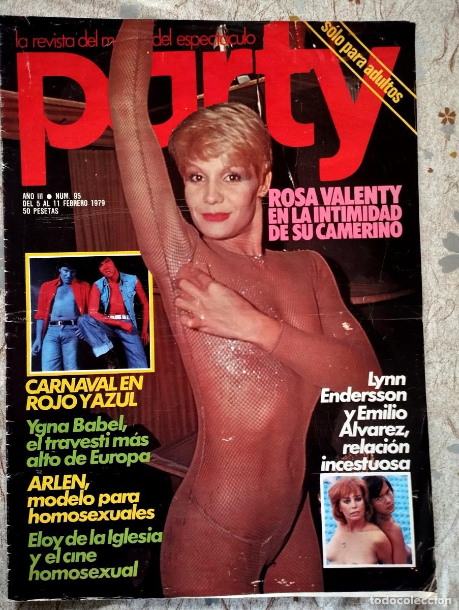 Coleccionismo de Revistas y Peri&oacute;dicos: REVISTA Gay PARTY N&ordm; 95 / ROSA VALENTY, LYNN ENDERSSON, ELOY DE LA IGLESIA, LADY BIRDS