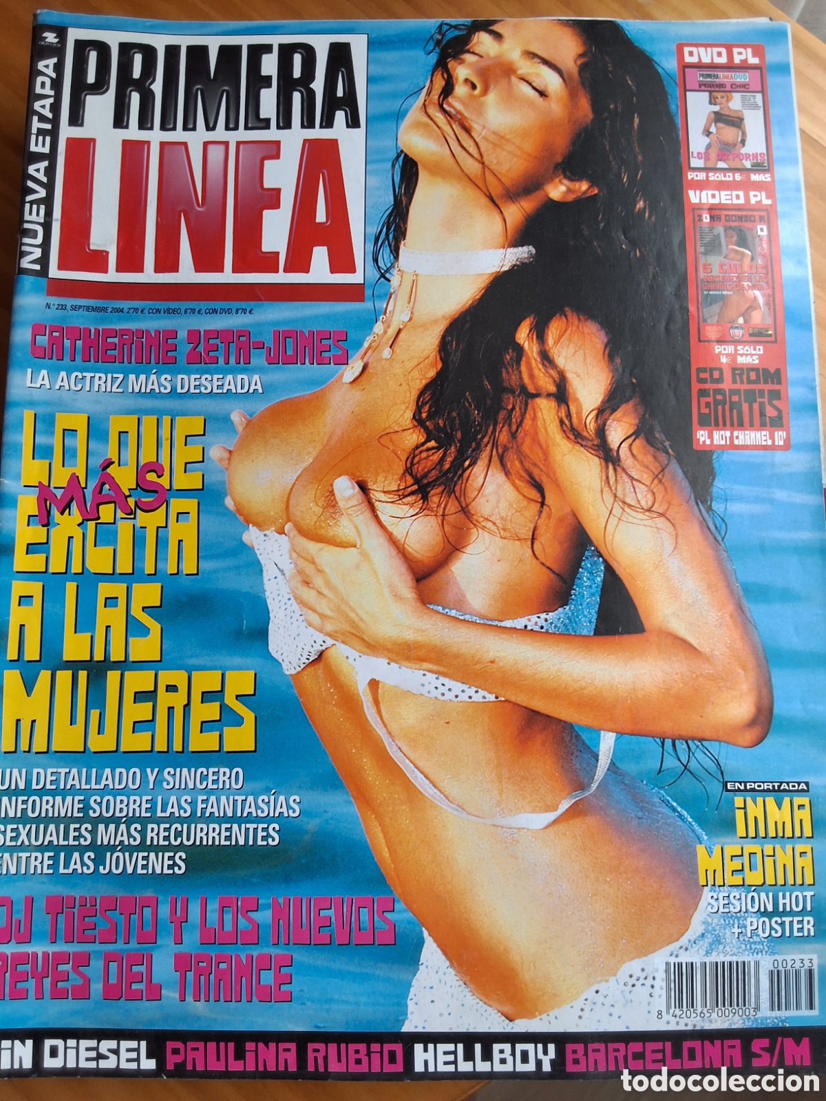 Coleccionismo de Revistas y Peri&oacute;dicos: Primera l&iacute;nea revista actualidad n&uacute;mero 233 (2004/9) Inma Medina