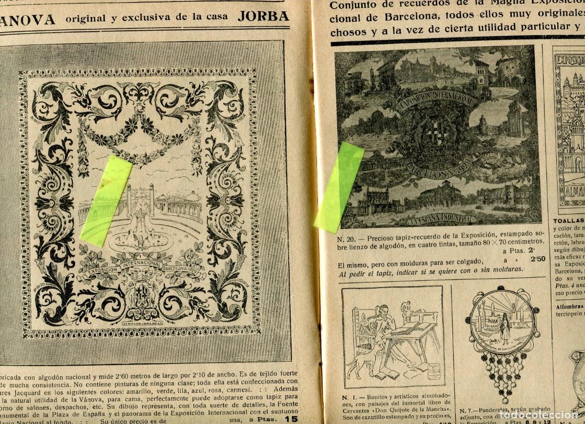 Coleccionismo de Revistas y Peri&oacute;dicos: REVISTA A&Ntilde;O 1929 EL MERCHANDISING DE LA EXPOSICION INTERNACIONAL DE BARCELONA SOUVENIRS RECUERDOS