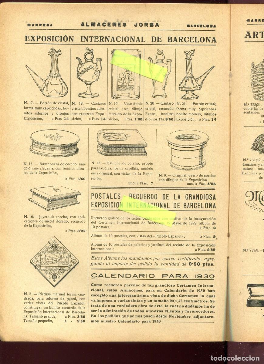 Coleccionismo de Revistas y Peri&oacute;dicos: REVISTA A&Ntilde;O 1929 MERCHANDISING DE LA EXPOSICION INTERNACIONAL DE BARCELONA ALMORRATXA CRISTAL VIDRIO