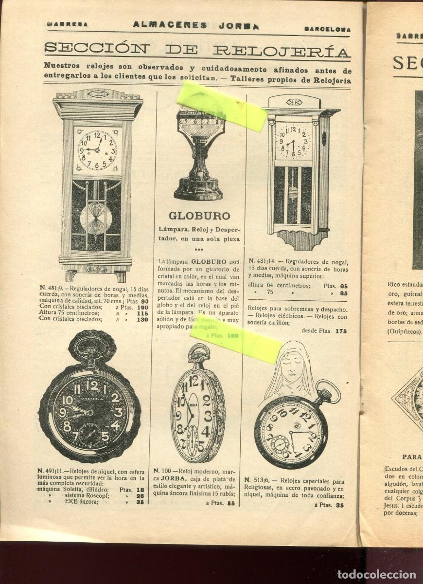 Coleccionismo de Revistas y Peri&oacute;dicos: REVISTA A&Ntilde;O 1931 PUBLICIDAD DE RELOJES DE PULSERA PARED BOLSILLO LAMPARA RELOJ GLOBURO DESPERTADOR