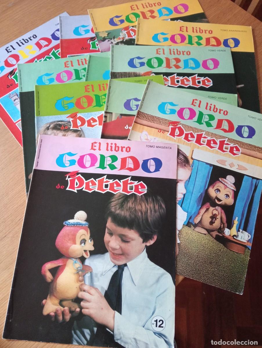 Colecionismo de Revistas e Jornais: LOTE CON 11 EJEMPLARES DE EL LIBRO GORDO DE PETETE. GRAPA. PRODUCCIONES GARC&Iacute;A FERR&Eacute;. 1983 &ndash; 84.