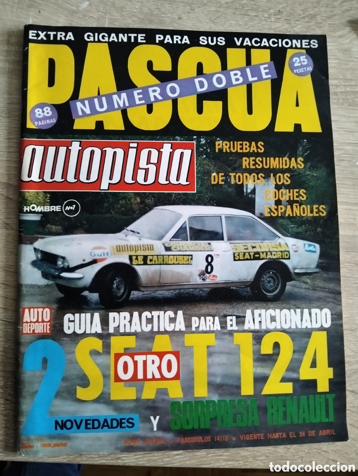 Coleccionismo de Revistas y Peri&oacute;dicos: AUTOPISTA 634/635 CON POSTER