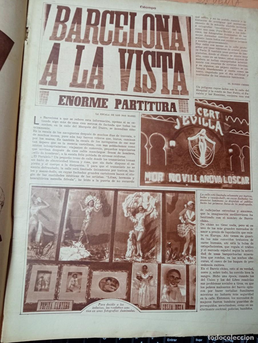 Coleccionismo de Revistas y Peri&oacute;dicos: REVISTA A&Ntilde;O 1932 LOS CABARETS DE BARCELONA PARALELO VEDETTE LILIAN ROYAL CONCERT VIDA NOCTURNA