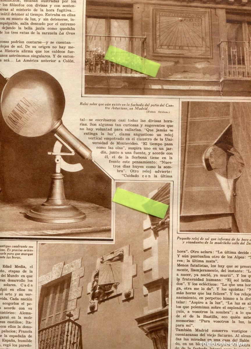 Coleccionismo de Revistas y Peri&oacute;dicos: REVISTA A&Ntilde;O 1932 ERMITA&Ntilde;OS DE CORDOBA RELOJES DE SOL RELOJ DARIO REGOYOS VERHAEREN PEDROSA DEL RIO