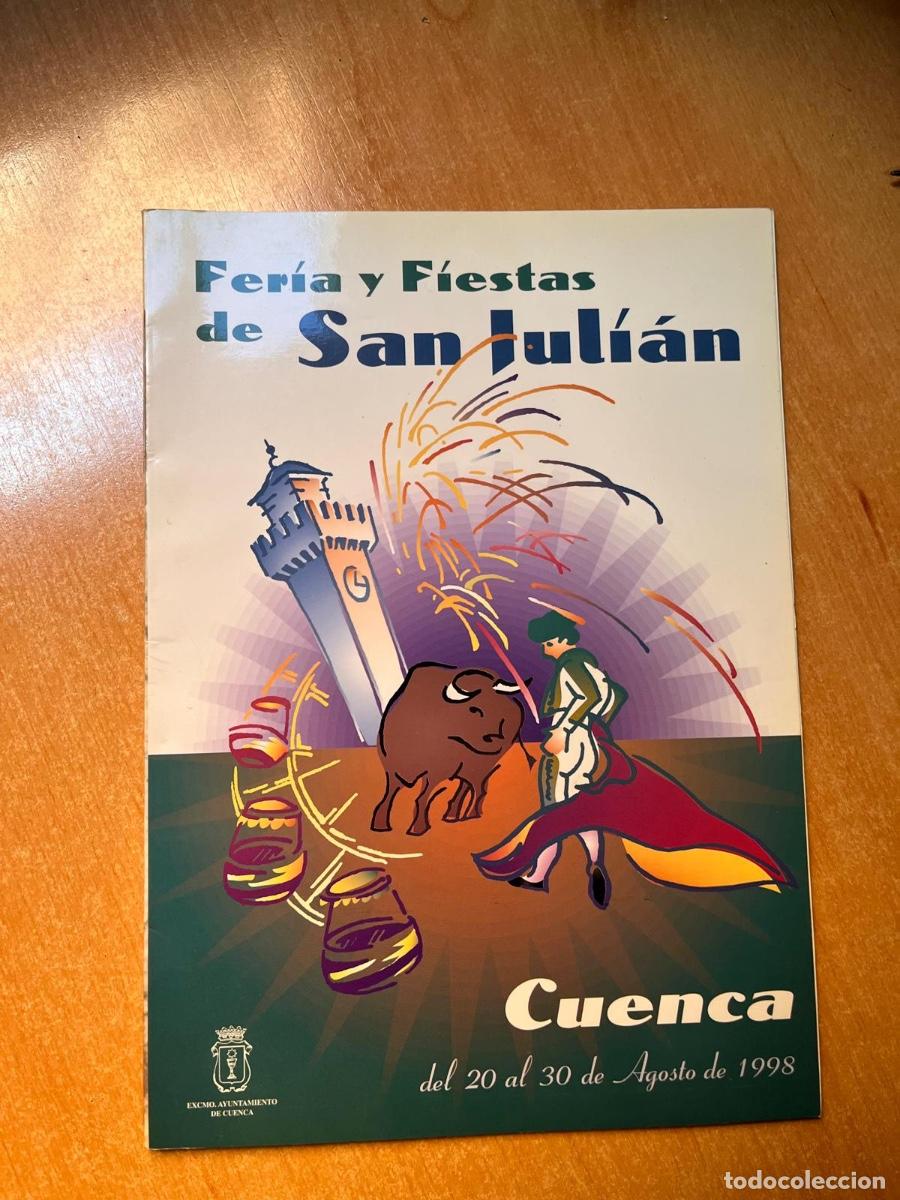 Coleccionismo de Revistas y Peri&oacute;dicos: REVISTA FERIAS Y FIESTAS DE SAN JULIAN EN CUENCA 1998