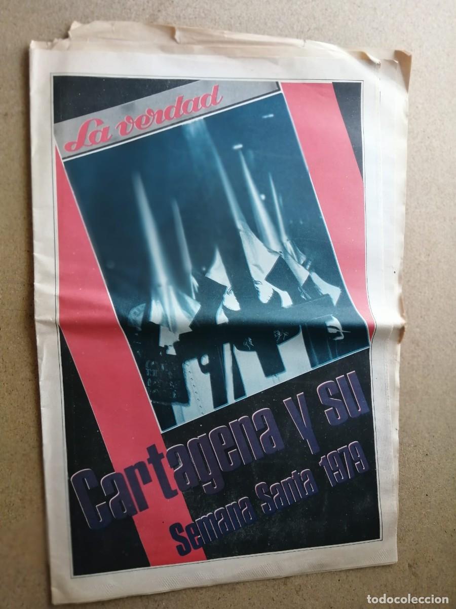Coleccionismo de Revistas y Peri&oacute;dicos: SUPLEMENTO LA VERDAD. CARTAGENA Y SU SEMANA SANTA (1979)