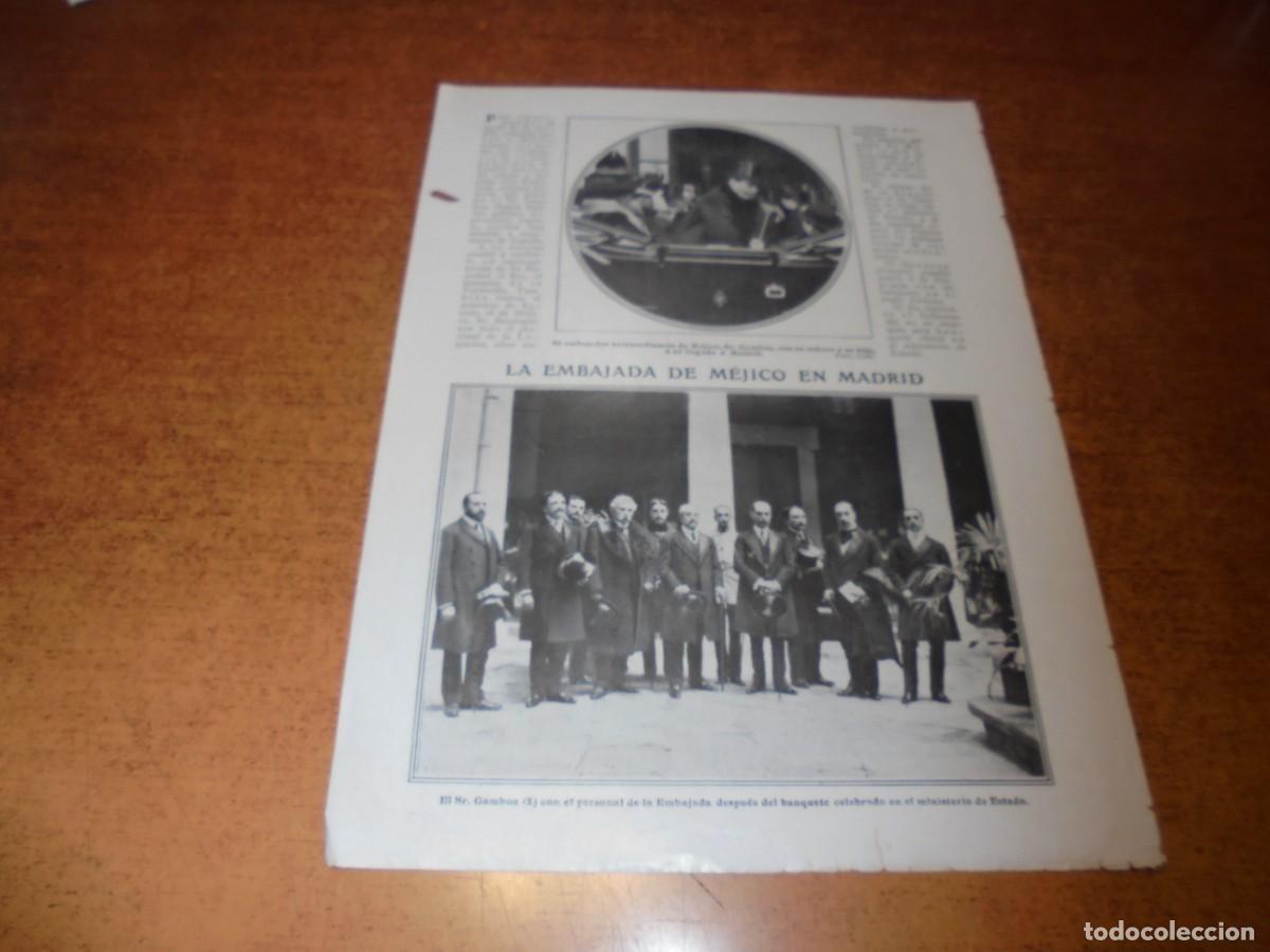 Coleccionismo de Revistas y Peri&oacute;dicos: EMBAJADA M&Eacute;XICO EN MADRID CENTENARIO INDEPENDENCIA, SR. GAMBOA. CARNAVAL EN COLONIA, ALEMANIA.