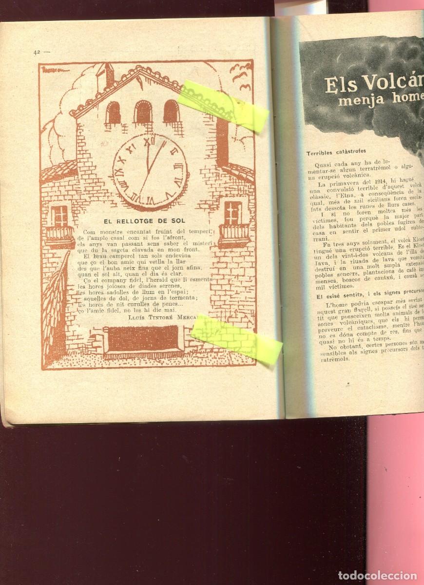Coleccionismo de Revistas y Peri&oacute;dicos: REVISTA A&Ntilde;O 1923 PELOTA DE FUTBOL RELOJ DE SOL JOAN LLAVERIAS DAN&Ccedil;A DE CASTELLTER&Ccedil;OL SAPEIRA TARAROT