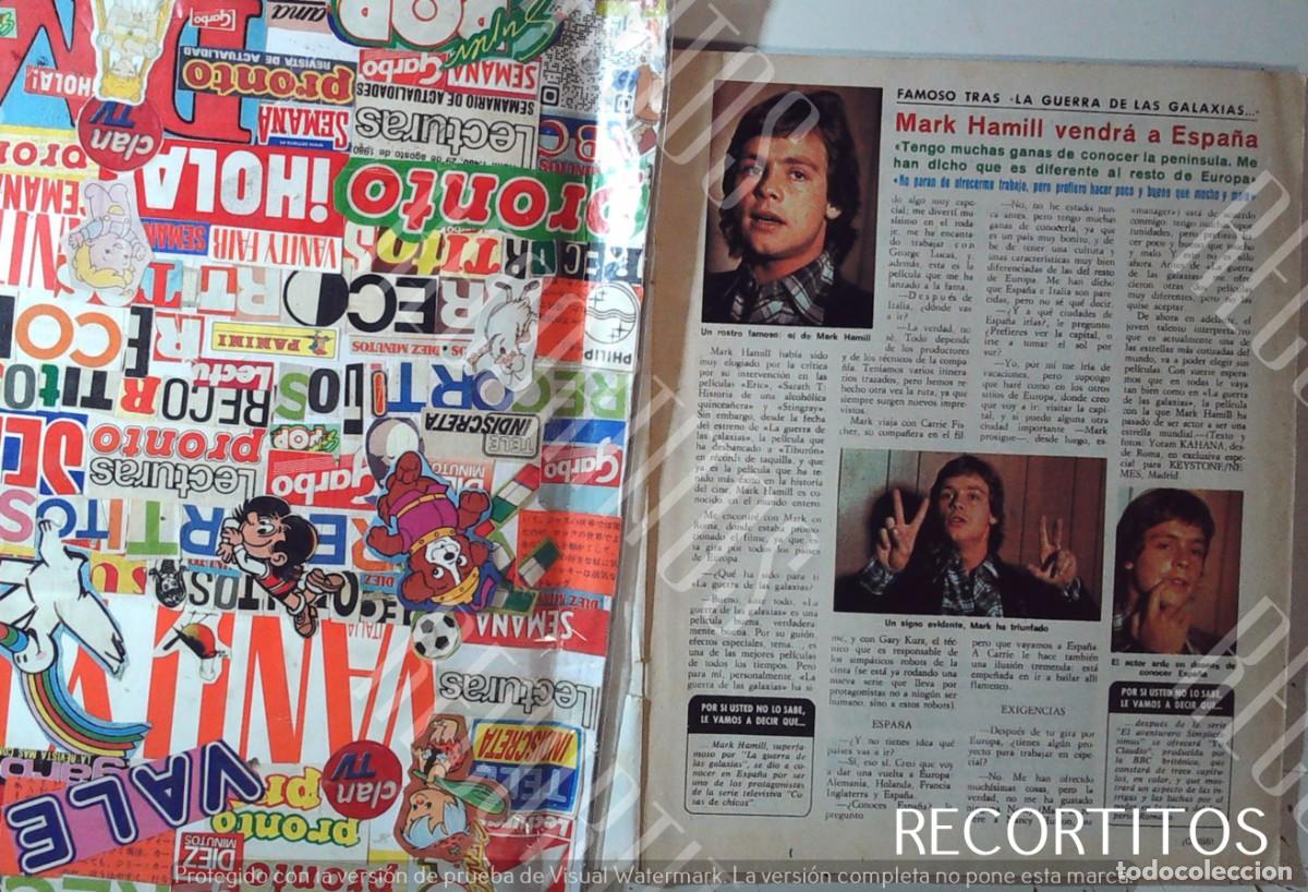 Sammeln von Zeitschriften und Zeitungen: STAR WARS MARK HAMILL