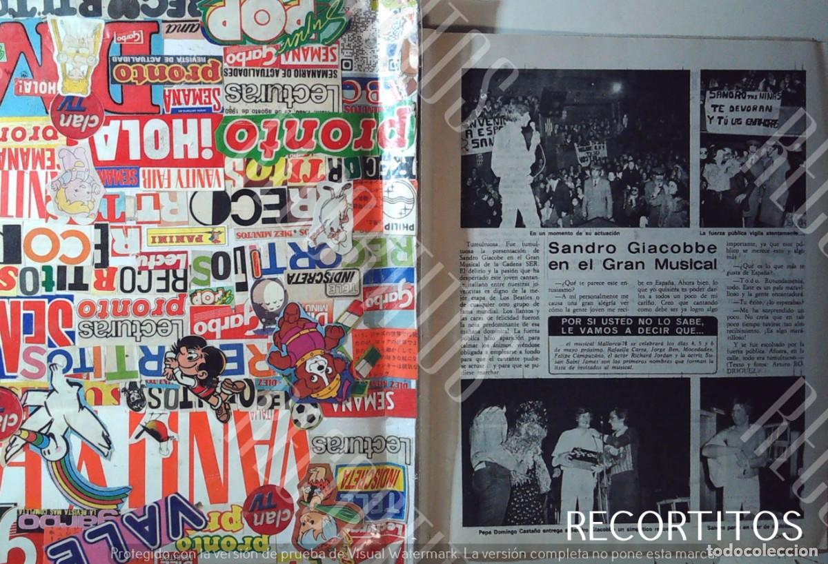 Coleccionismo de Revistas y Peri&oacute;dicos: SANDRO GIACOBBE BARETTA