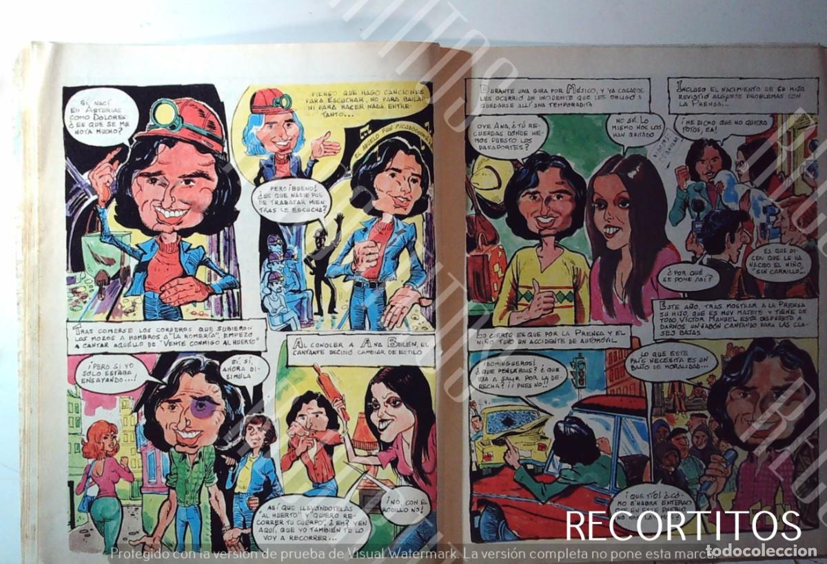 Sammeln von Zeitschriften und Zeitungen: ANA BELEN VICTOR MANUEL