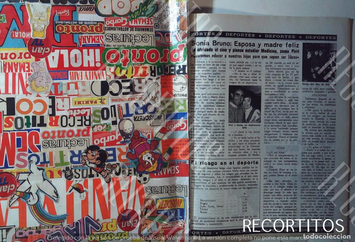 Coleccionismo de Revistas y Peri&oacute;dicos: SONIA BRUNO PIRRI miss espa&ntilde;a BABY SONIA