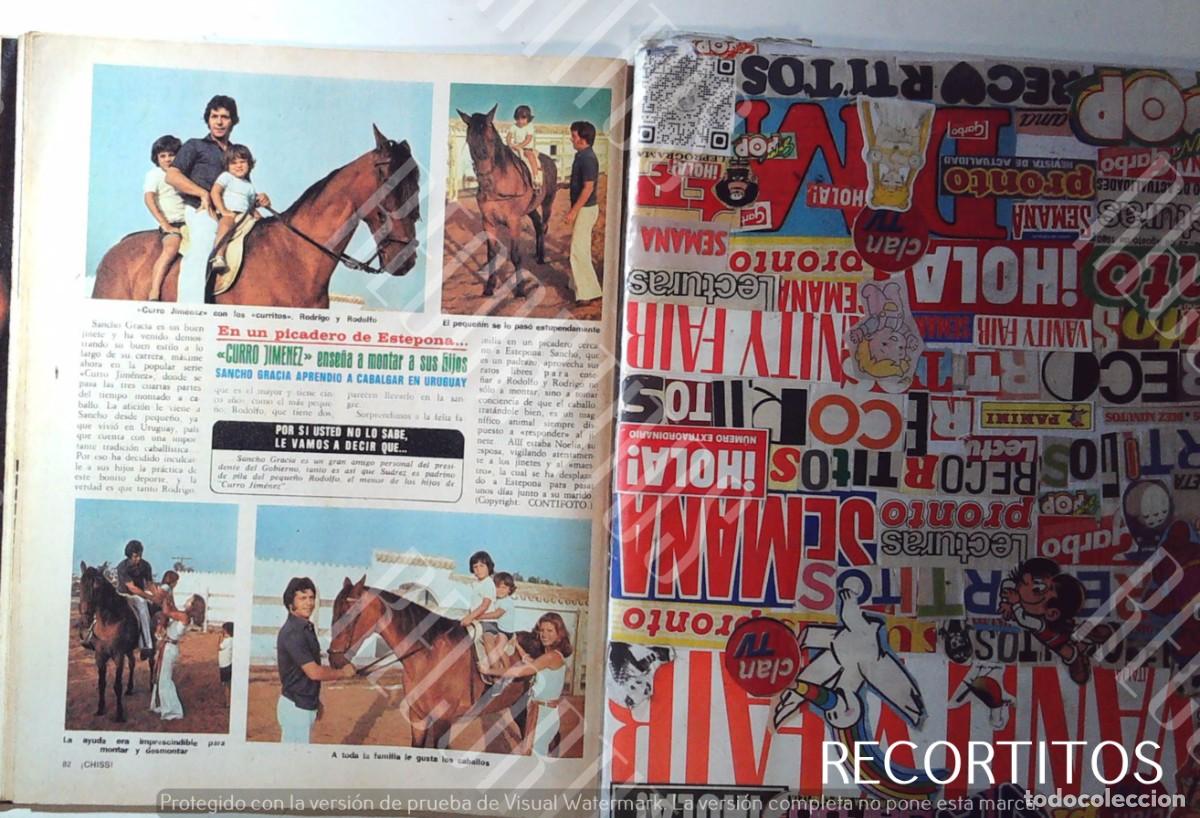 Coleccionismo de Revistas y Peri&oacute;dicos: CURRO JIMENEZ SANCHO GRACIA