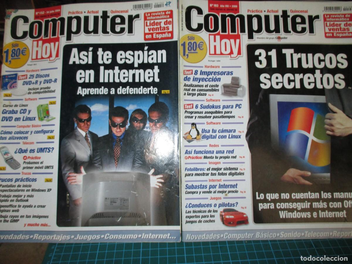 Collection Magazines and Newspapers: 359- Lote 2 Revistas Retro Computer Hoy (A&ntilde;o 2005) - Especial Inform&aacute;tica Vintage