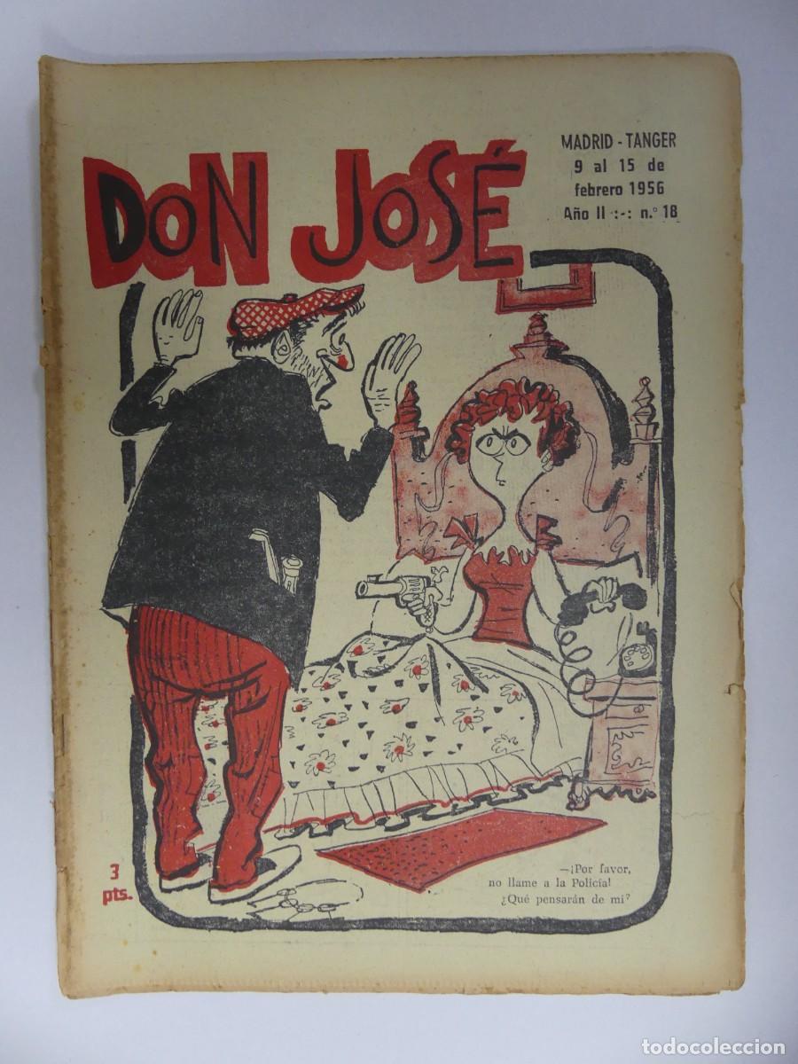 Collectionnisme de Revues et Journaux: SEMANARIO DE HUMOR DON JOSE NUMERO 18