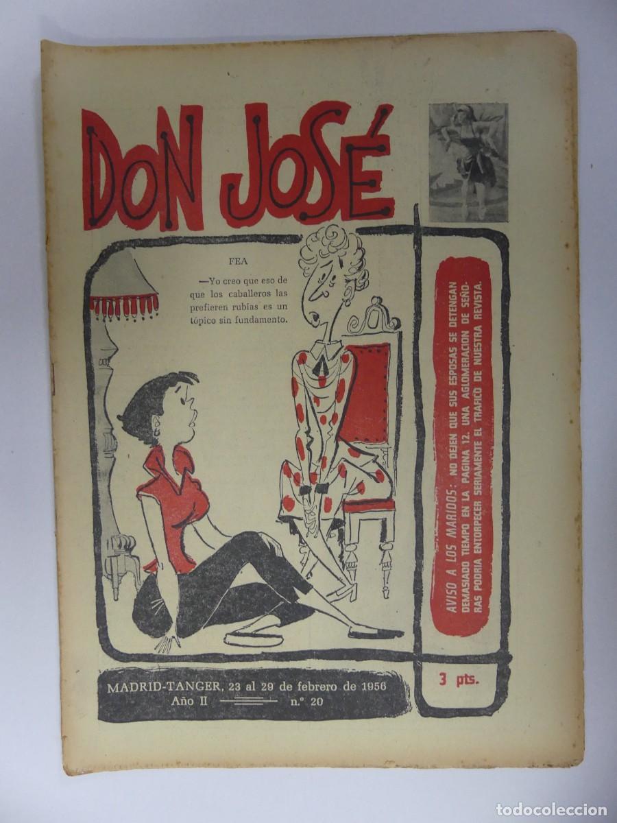 Collectionnisme de Revues et Journaux: SEMANARIO DE HUMOR DON JOSE NUMERO 20