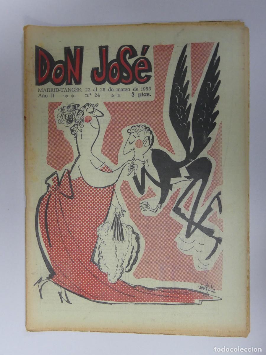 Sammeln von Zeitschriften und Zeitungen: SEMANARIO DE HUMOR DON JOSE NUMERO 24
