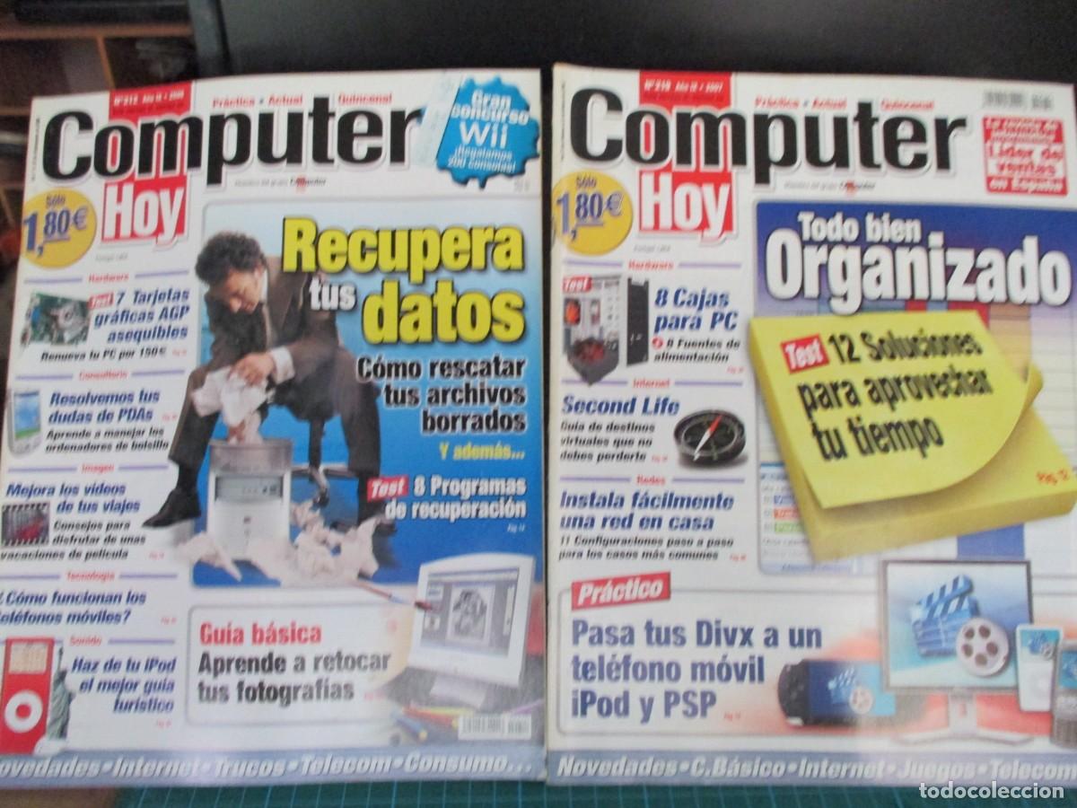 Coleccionismo de Revistas y Peri&oacute;dicos: 361- Lote 2 Revistas Computer Hoy - Excelente Estado - Vintage