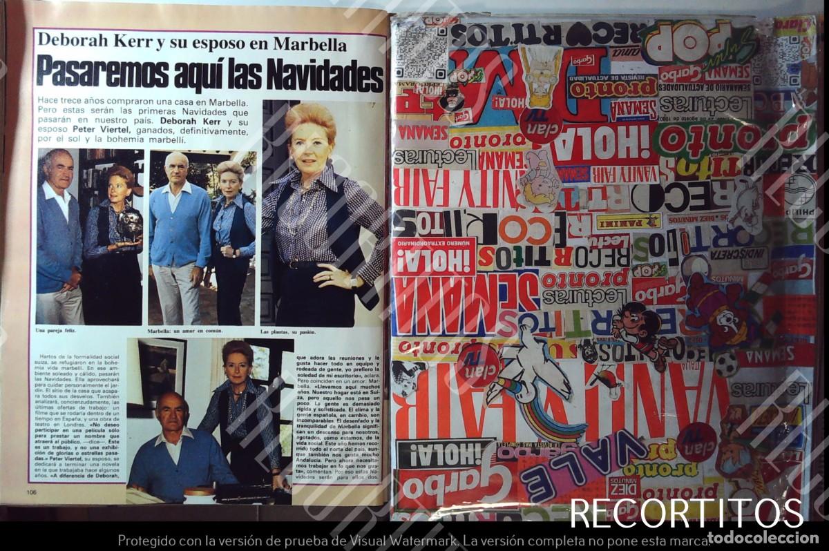 Coleccionismo de Revistas y Peri&oacute;dicos: DEBORAH KERR EN MARBELLA
