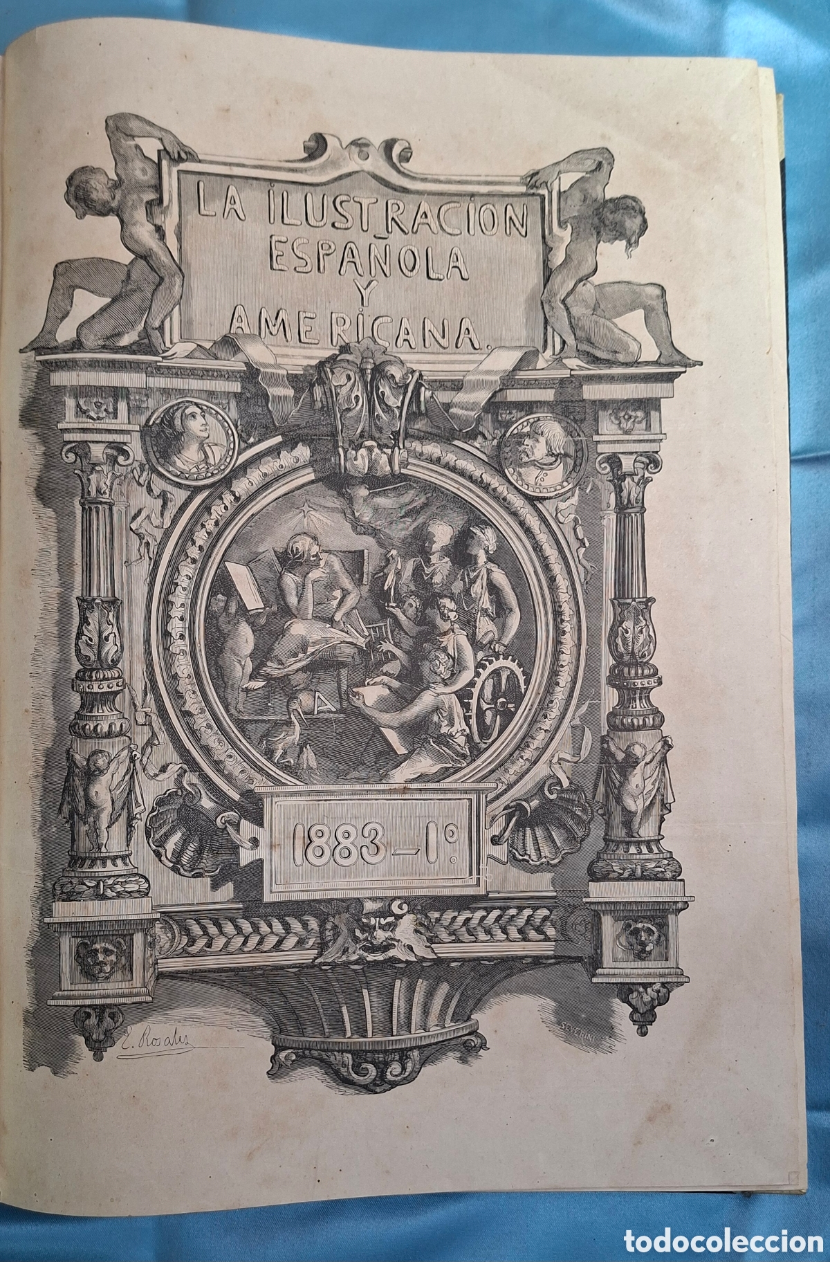 Coleccionismo de Revistas y Peri&oacute;dicos: Revista La Ilustraci&oacute;n Espa&ntilde;ola y Americana del a&ntilde;o 1883. Tomo 1