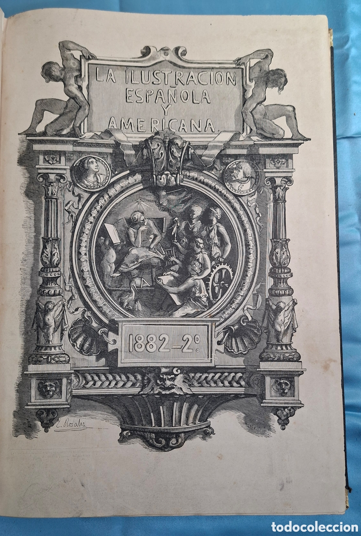 Coleccionismo de Revistas y Peri&oacute;dicos: Revista La Ilustraci&oacute;n Espa&ntilde;ola y Americana del a&ntilde;o 1882. Tomo 2
