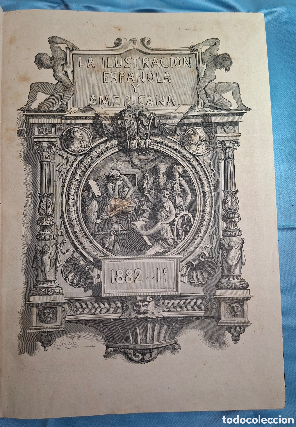 Coleccionismo de Revistas y Peri&oacute;dicos: Revista La Ilustraci&oacute;n Espa&ntilde;ola y Americana del a&ntilde;o 1882. Tomo 1