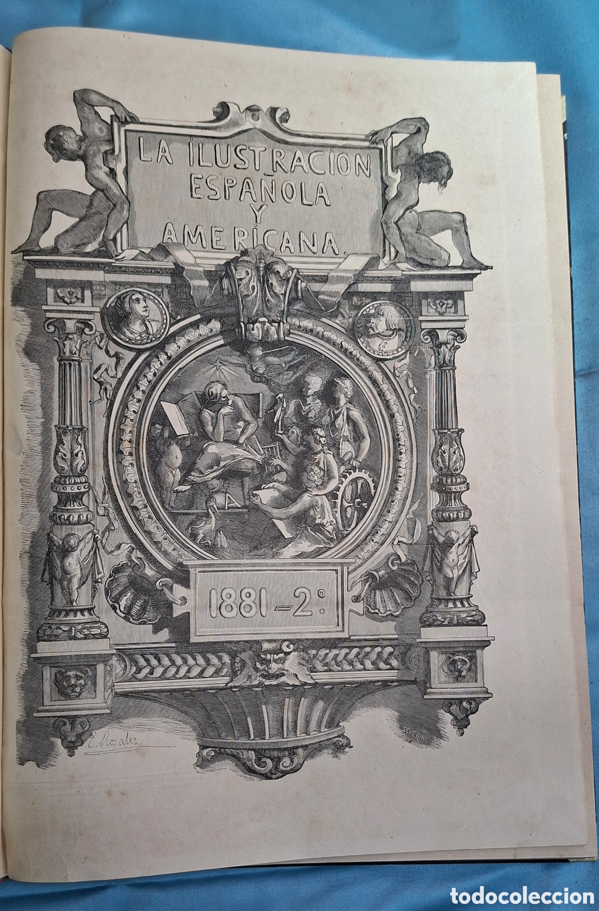 Coleccionismo de Revistas y Peri&oacute;dicos: Revista La Ilustraci&oacute;n Espa&ntilde;ola y Americana del a&ntilde;o 1881. Tomo 2.