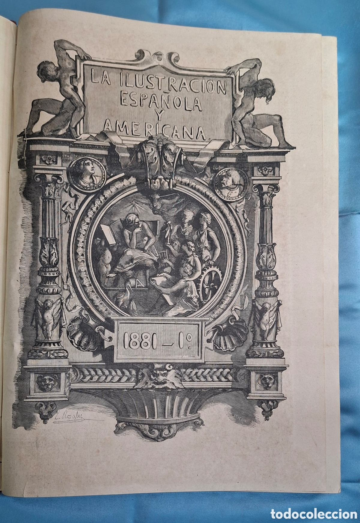 Coleccionismo de Revistas y Peri&oacute;dicos: Revista La Ilustraci&oacute;n Espa&ntilde;ola y Americana del a&ntilde;o 1881. Tomo 1