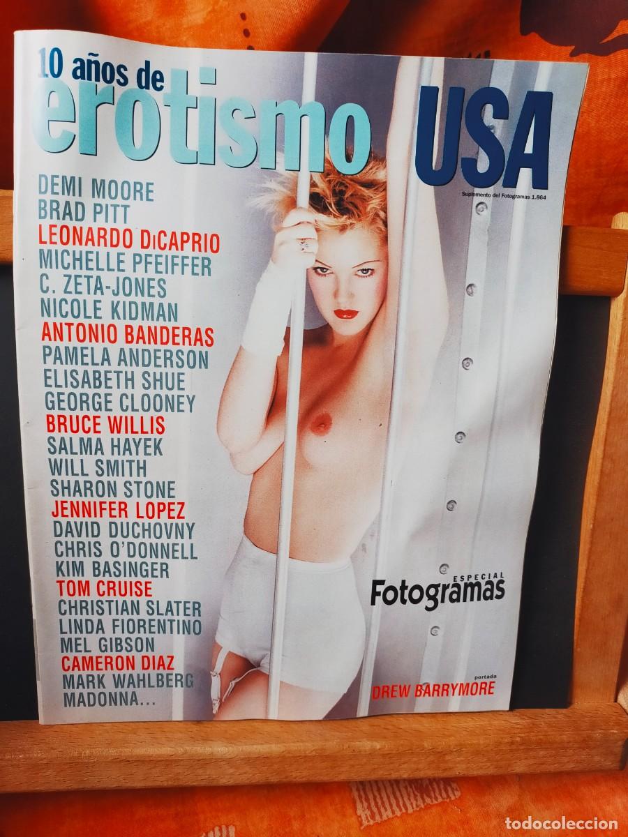 Sammeln von Zeitschriften und Zeitungen: 1O A&Ntilde;OS DE EROTISMO. ESPECIAL FOTOGRAMAS. DEMI MOORE-BRADD PITT-SHARON STONE-PAMELA ANDERSON... 1999