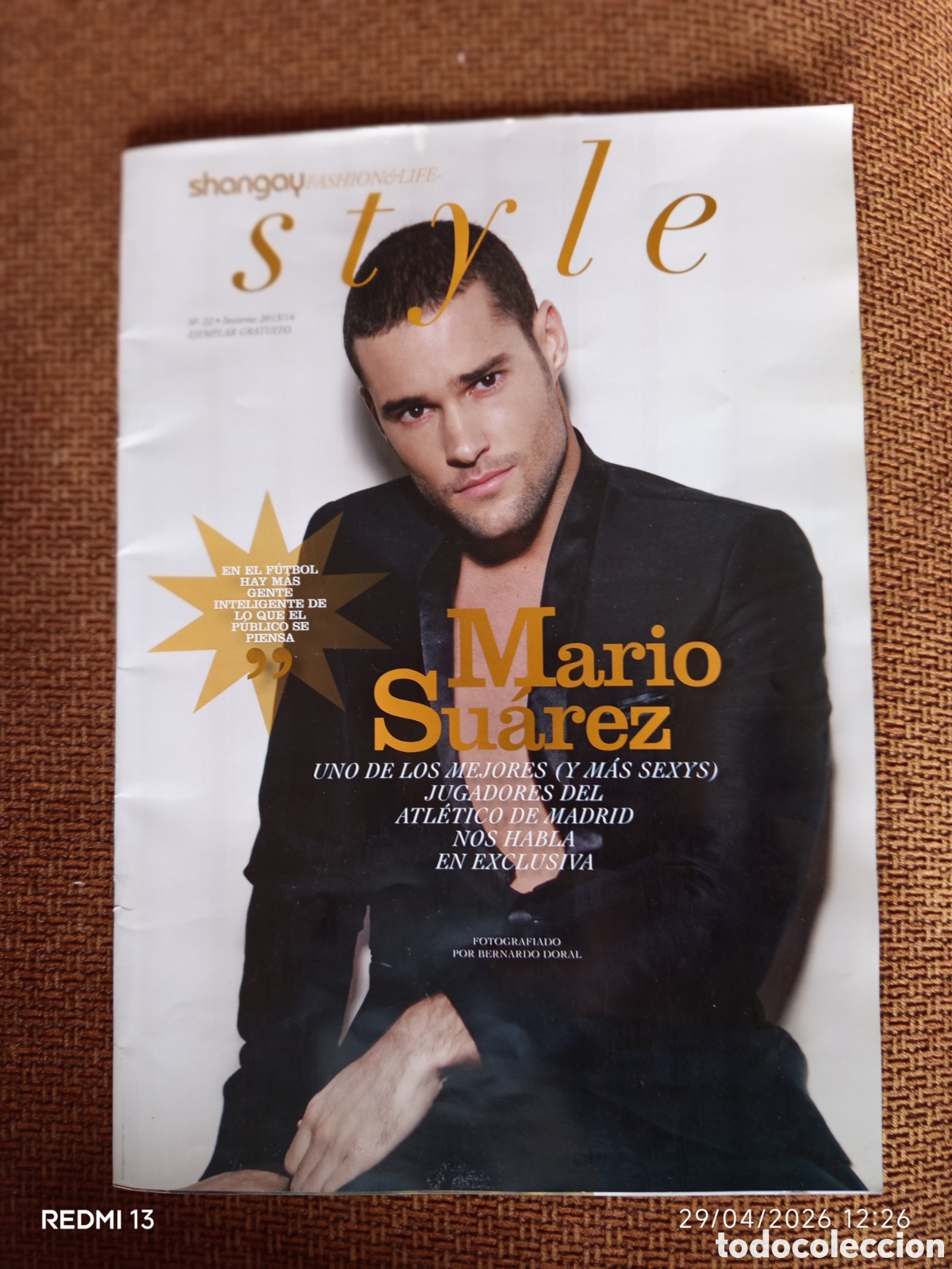 Coleccionismo de Revistas y Peri&oacute;dicos: Mario Su&aacute;rez. Revista Style 2013-2014