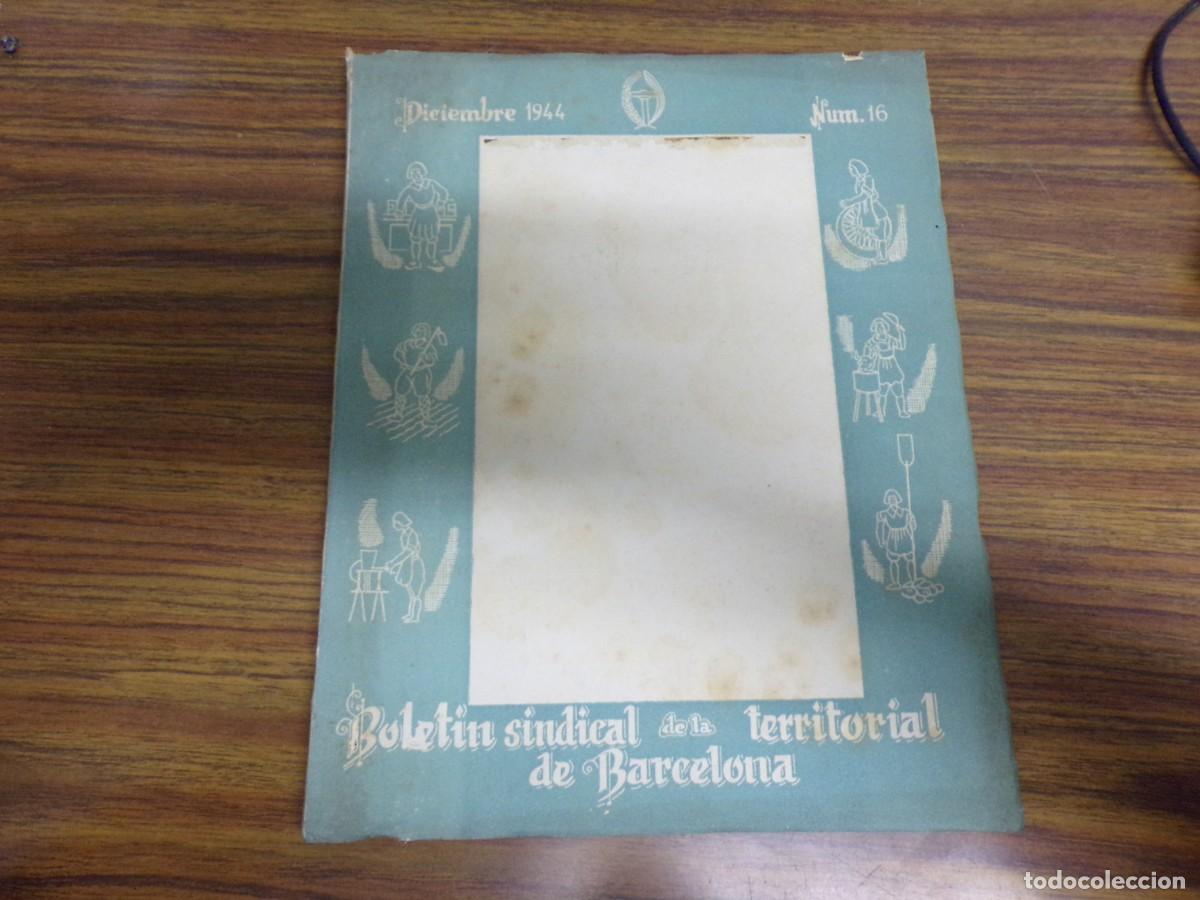 Coleccionismo de Revistas y Peri&oacute;dicos: LIQUIDANDO. boletin sindical de la territotial de barcelona. diciembre 1944. n&ordm; 16
