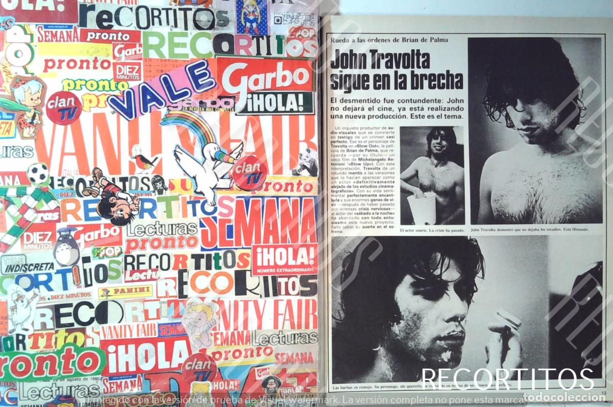 Coleccionismo de Revistas y Peri&oacute;dicos: JOHN TRAVOLTA EN LA BRECHA